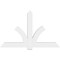 Ekena Millwork Redmond Architectural Grade PVC Gable Bracket, 72"W x 45"H x 4"D x 6"F, 15/12 Pitch GBP072X45X0406RED00 - alternate 2